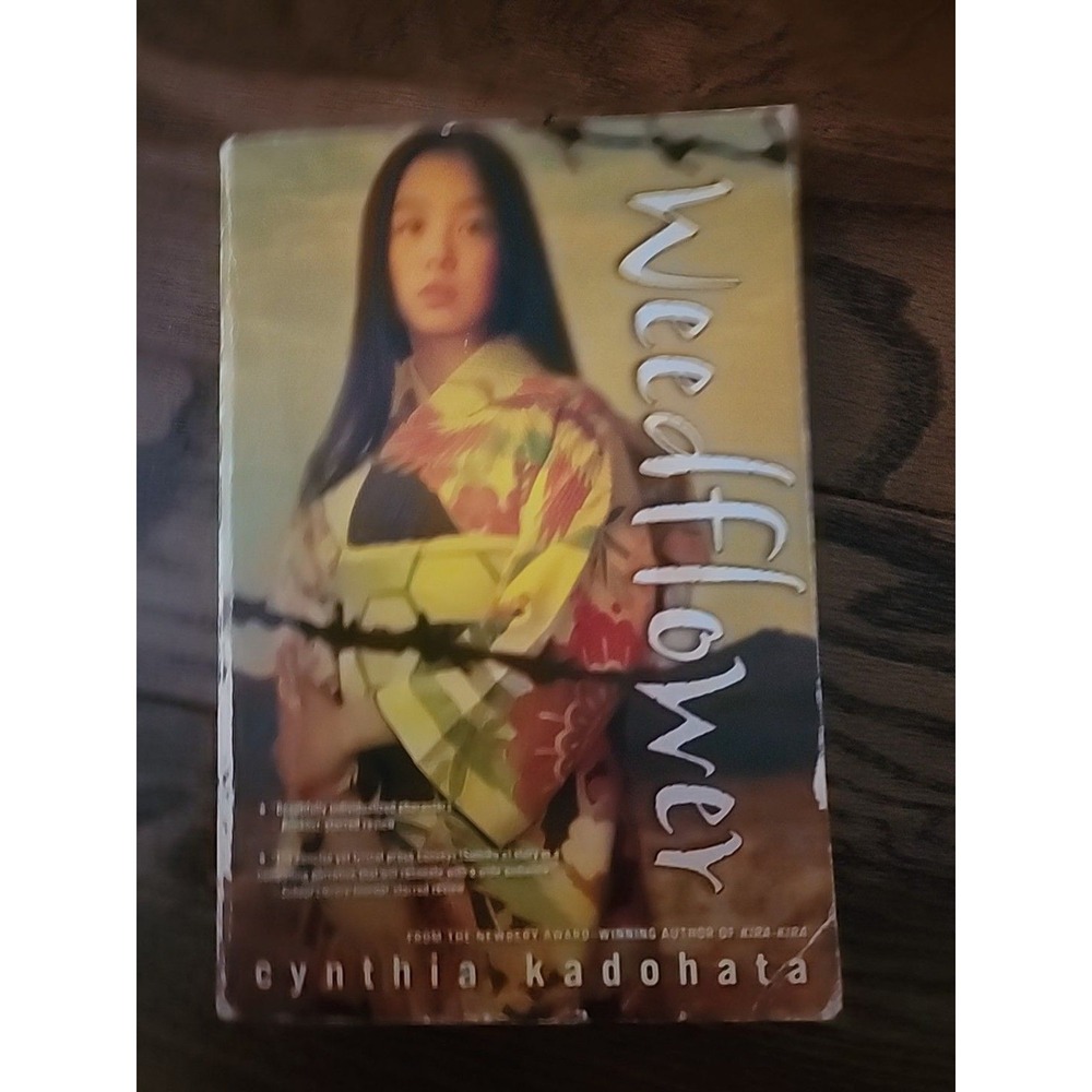 Atheneum Weedflower Novel Young Adult OS Tan Historical Fiction Newbery Award